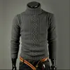 Favocent Mężczyzna sweter Pullover Mężczyźni Marka Casual Slim Swetry Mężczyźni Solidna Wysoka Lapel Jacquard Hedging Męski sweter XXL 210813