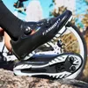 Cykelskor Mtb Shoes Men v￤gcykel Sneakers Sj￤lvl￥sande ultral￤tt utomhusbergklatt