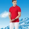 Mix renk yaka kollu polo yaka polyester reklam gömlekleri OEM ODM iş elbiseleri özel grup adam spor diy Tees