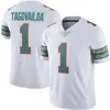 10 Tyreek Hill Tua Tagovailoa Jaylen Waddle Football Jersey Dan Marino Devon Achane Jevon Holland Jerseys