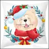 Decorazioni natalizie Forniture per feste festive Giardino domestico Zerolife Cussenhoes Dog Elanden Decorazione per il 2021 Ornamento di Natale Natal Navidad C