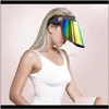 Cappelli a tesa larga Cappelli, sciarpe Guanti Fashion Aessories che vendono protezione UV Cappucci con visiera con visiera con buona qualità Drop Delivery 2021 Ektu