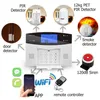 WiFi Smart Anti-diebstahl Einbrecher GSM System Drahtlose Sicherheit Hause Wifi Motion Sensor Magnetische Alarm Tuya Alexa Google