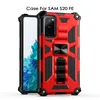 Shockside Armor Fodral för Samsung Galaxy S20 Fe 5g A21S A01 CORE A31 A41 A51 A71 M31S M51 S10 Not 10 Pro Magnetic Stand Cover