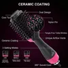 Women 3 In 1 One Step Hair Dryer Volumizer Air Brushes - Negative Ion Hair Dryer, Straightener and Curler hotsale