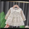 Abiti per ragazze Abbigliamento Baby Kids Maternità Drop Delivery 2021 Spring 1st Birthday For Child Costume Princess Party Girl Tutu Bambini Ed As B