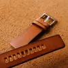 Uhrenarmbänder Qualität Echtes Retro-Lederarmband Männer für DZ4343 DZ4323 DZ7406 Strap Vintage Italienisch 22mm 24mm 26mm Deli22