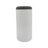 sublimation 16oz 4 in 1 tumbler blank can cooler white Stainless Steel straight tumbler by sea GCB144645149718