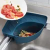 Sink Strainer Drain Fruit Vegetable Drainer Basket Suction Cup Sponge Rack Storage Kitchen Tools Sink Filter Shelf