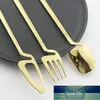 6Set/24Pcs Colorful Cutlery Set Stainless Steel Dinnerware Knife Fork Spoon Dinner Tableware Bar Silverware Set Kitchen Flatware