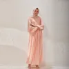 Damska sukienka pasa startowa o szyi długie rękawy Waczki koralikowe koronkowe pasek moda moda maxi szyfonowe sukienki vestidos