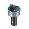 C1 QC3.0 Fast Car Charger Fm Transmitter Blue tooth Handsfree Kit Mp3 Player For Iphone