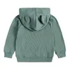 Baby Kid Clothes Kids Autumn Tracksuit Långa ärmar Hoodies + Pants for Girls Boy Clothing Set