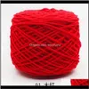 Yarn Clothing Fabric Apparel Drop Delivery 2021 8-Strand Lovers Cotton 4-Pair Thread Hand Knitting Diy Woven Mens And Womens Scarf Neck Coars