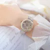 Llegada de relojes de mujer de acero inoxidable, relojes de cuarzo de primeras marcas famosas, reloj de pulsera para mujer, relojes femeninos 210527