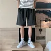 Loose Casual Ice Silk Shorts Summer Men's Quick Drying Male Pants Straight Shorts Solid Color Trousers
