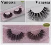 3D faux norek rzęsy naturalne długie rzęsy Darmowe Dostosuj logo Pakiet rzęs Wispies Fake Lash Eye Makeup False Lashes Extension