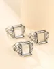 Cluster-Ringe 9 12 mm 925 STERLING SILBER MÄNNER Frauen Halbmontierte Basen Rohlinge Basis Rohling Pad Ringfassung Schmuckzubehör Diy A59492329