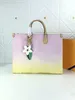 M57640 M57641 M57639 borse onthego gm tote accessoriate con un ciondolo fiore in pelle colorata By The Pool Bag Manico da donna Shoulder260I