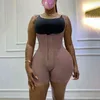 Women039S Korse Body Chaper Yüksek Sıkıştırma Giysi Karın Kontrolü Çift Bodysuit Bel Eğitmeni Açık Büst Shapewear Fajas 228055624