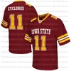 Custom Iowa State College Football Jerseys 15 Brock Purdy 28 Breece Hall 1 Tarique Milton 8 Deshaunte Jones