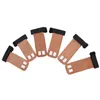 Wrist Support Grips Crossfit Gymnastics Hand Grip Guard Palm Protectors Glove Brown Pull Up Barbell Weight Lifting 1 Pair