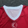 Custom China Cedi Osman # 6 Team Türkiye Turkije Basketbal Jersey Rood Size S-4XL Elke naam en nummer Topkwaliteit Jerseys