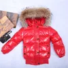 Down Coat Kids Boys Winter Jacket With Hood Fur Collar Children's Parkas For Baby Girl 2 4 6 8 10 12 14 Toddler Outerwear