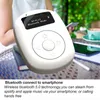 Mini Dab Radio Receiver Suporte 3.5mm Fone de Ouvido Portátil Esporte Bluetooth Mãos Grátis 60 Estação Preset 6 Relax Som