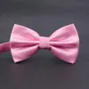 Bow Ties 1pcs Men Fashion Butterfly Party Wedding Tie voor jongens Girls Candy Solid Color Bowknot Apparel Accessories Bowtie Donn22