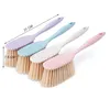 1PC Random Color Soft Long-haired Carpet Cleaning Brush Multifunctional Bathroom Kitchen Tool Can Hang House Supplies 210423