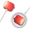 Cas de silicone mignon Rainbowsoft Ecouteurs sans fil Pochette antichoc anti-goutte anti-goutte avec crochet pour AirPods Apple 1 2 3 PRO Couleur dégradé colorée
