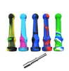 2022 new Smoke 14mm Silicone pipes NC silicon nectar collector with Stainless Steel tip