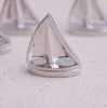 Wedding Supplies Beach Theme Place Card Holders Silver Sail Boat Table Number Cards Clips Picture Name Frame SN2729