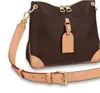 Designer Tassen Bruin Zwart Stijlvolle Functionele Schoudertas Portemonnee Portemonnee Veelzijdigheid Crossbody M45353