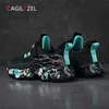 Cagilkzel Spring Sneakers Kids Sports Shoes para Meninos Moda Casual Crianças Calçados Menino Correndo Criança Sapatos Chaussure Enfant 211022