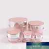 2g-100g Empty Eye Face Cream Jar Body Lotion Packaging Bottle Travel Acrylic Pink Container Cosmetic Makeup Emulsion Sub-bottle Storage Bott Factory price expert