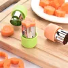 NEWStar Heart Shape Vegetables Cutter Plastic Handle 3Pcs Portable Cook Tools Stainless Steel Fruit Cutting Die Kitchen Gadgets EWA6254