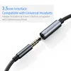 Type-C USB C tot 3.5mm AUX-kabels 60W PD FAST-OPLOEKSADAPPER VOOR HUAWEI P40 PIXEL 5 4 ONEPLUS SAMSUNG S20 Ultra