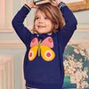 Little Maven 2–7 Jahre Herbst Cartoon Schmetterling Kinder Mädchen Baby Sweatshirt Kinderkleidung für Mädchen Jungen Pullover Fleece 211110