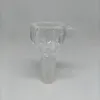 DHL 빅 흡연 보울 조각 물 담뱃대 액세서리 14mm 18mm 수컷 유리 깔때기 그릇 어댑터 조인