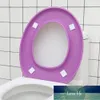 1pc EVA O type Toilet Seat Cover Toilet Seat Cushion Sticker Bathroom Toilet Seat Closestool Washable Waterproof Mat Cover Pad Factory price expert design Quality