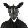 Punk Black Bunny Girl Halloween Playing Props Nightclub Carnival Mask