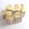 STOBAG 100PCS Coração Rodada Bolo Filme Mousse Papel Papel Bottom Rim Gold / Prata / Preto Bandeja de Decoração Baby Chuveiro Casamento Comemore 210602