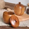 Wood Fashion Trendy Vogue Creative High Quality Eco -Friendly Convenient Storage Bottles Odourless Practical Personality Storage Jars A