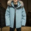 Parkas pour hommes M-3XL hiver veste de neige de ski en plein air manteau de pluie imperméable à capuche avec fourrure amovible vêtements de rue coréens XXL Luci2