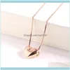 Chaînes Colliers Pendentifs Bijoux Shishang S925 Sier, Japonais Coréen Tous Les Bijoux De Corps, Personnalisé Et Créatif Mini Amour Pendentif Ensemble Cha