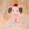 Animaux en peluche apaisant bébé éléphant poupée mignon enfants dormant avec des peluches jouets cadeau d'anniversaire fille 2021