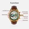 Wristwatches Dad And To Our Son 2021 Selling Engraved Watches Calendar 24-hours Seconds Dail Analog Men Military Family Gifts