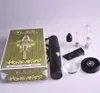 Mini nectar collector rokende pijp met vervangingsdraad keramische titanium nagel quartz tip dab stro olie rigs